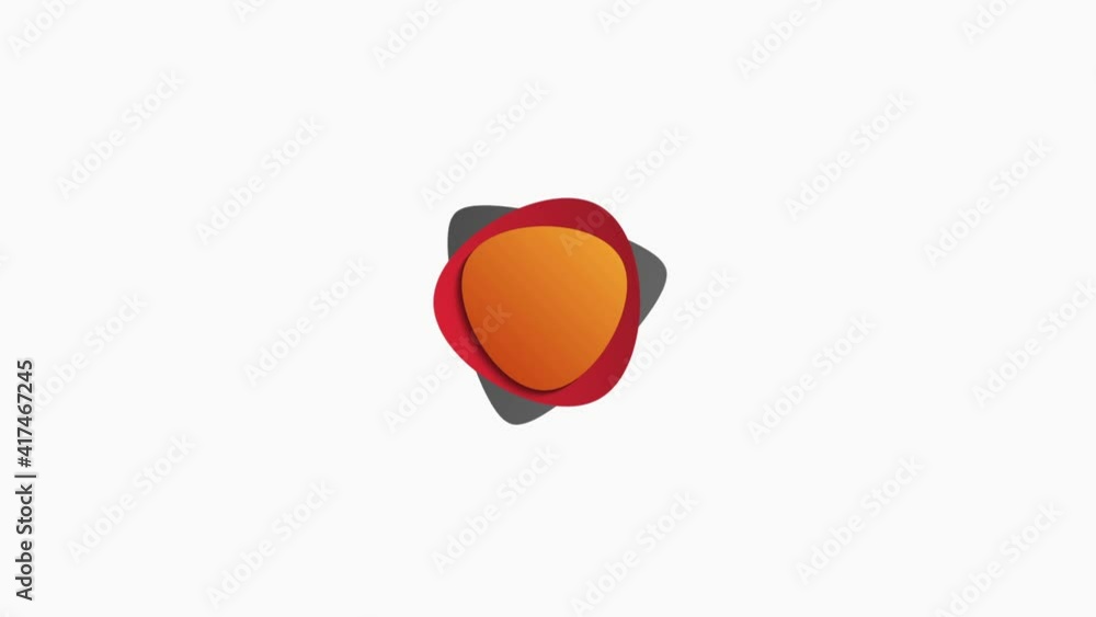 Red triangle banner with smooth corners with luma matte. 50fps. Red triangle banner with smooth corners with luma matte. 50fps.