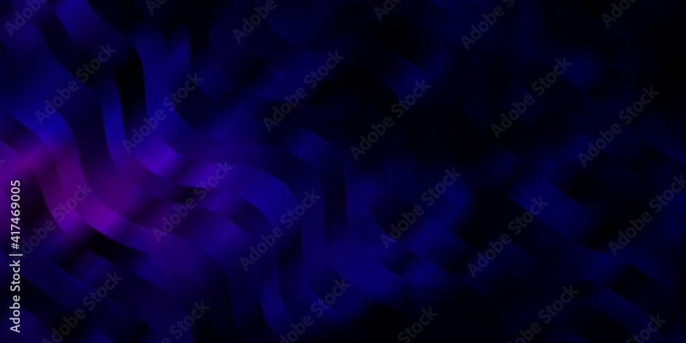 Obraz premium Dark Pink, Blue vector background with bows.