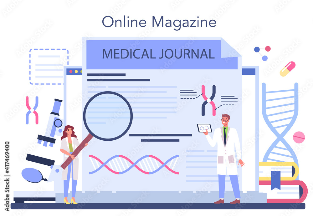 Geneticist online service or platform. Medicine and science technology. Geneticist online service or platform. Medicine and science technology.