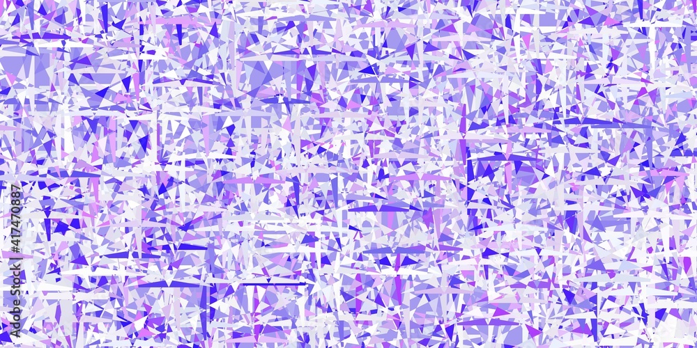 Light Purple vector pattern with polygonal style. Light Purple vector pattern with polygonal style.
