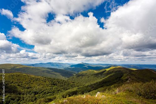 Bukowe Berdo path in Bieszczady