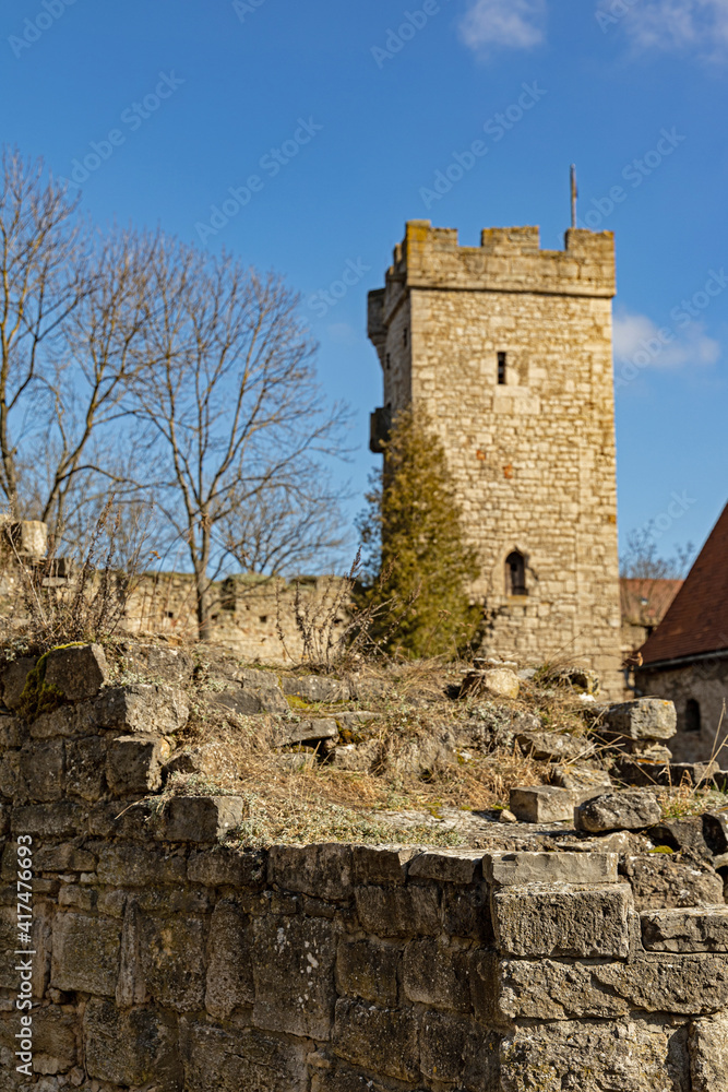 water castle Kapellendorf in Thuringia