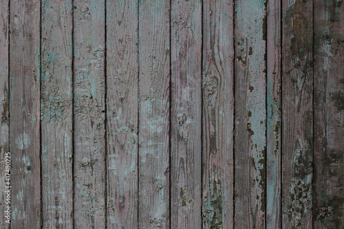 cracked old paint on wooden boards texture background planks backdrop