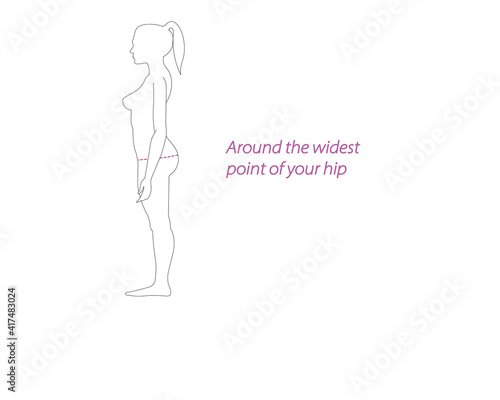 women hip measurement