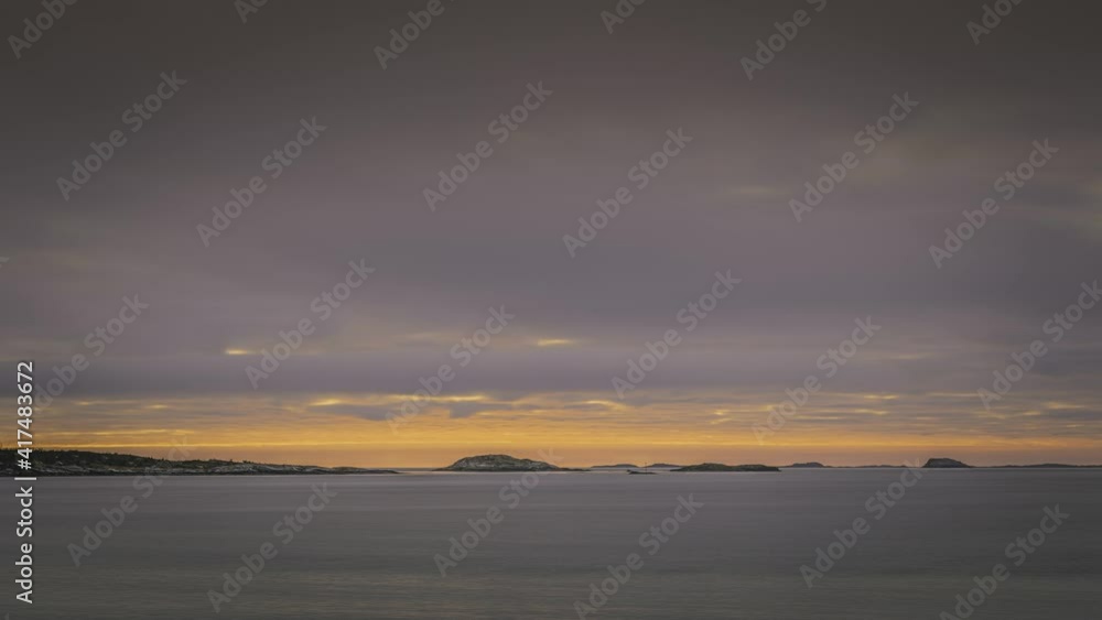 timelapse Scenic View Of Sea Against Sky During Sunset, stavanger timelapse Scenic View Of Sea Against Sky During Sunset, stavanger