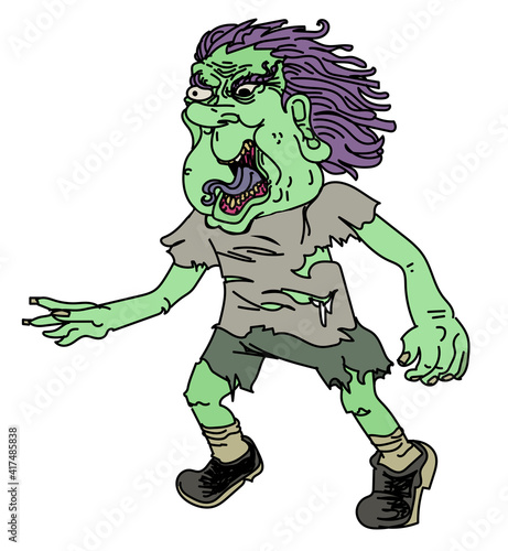 ugly tiny zombie undead monster