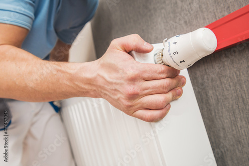 Residential Heating Radiator Installation and Adjustment