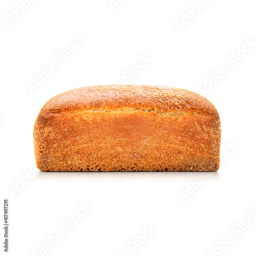 Baked block bread