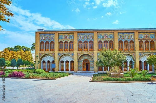 Abyaz Palace of Golestan Complex in Tehran, Iran photo
