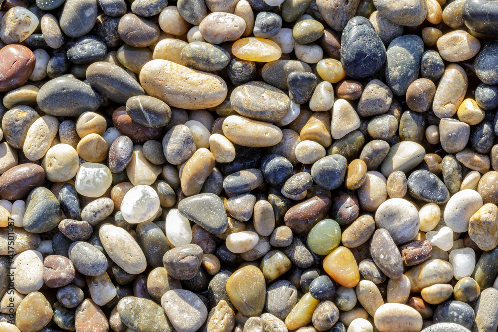 Pebbles at Pebble Beach. Bean Hollow State Beach, California, USA. Pebbles at Pebble Beach. Bean Hollow State Beach, California, USA.