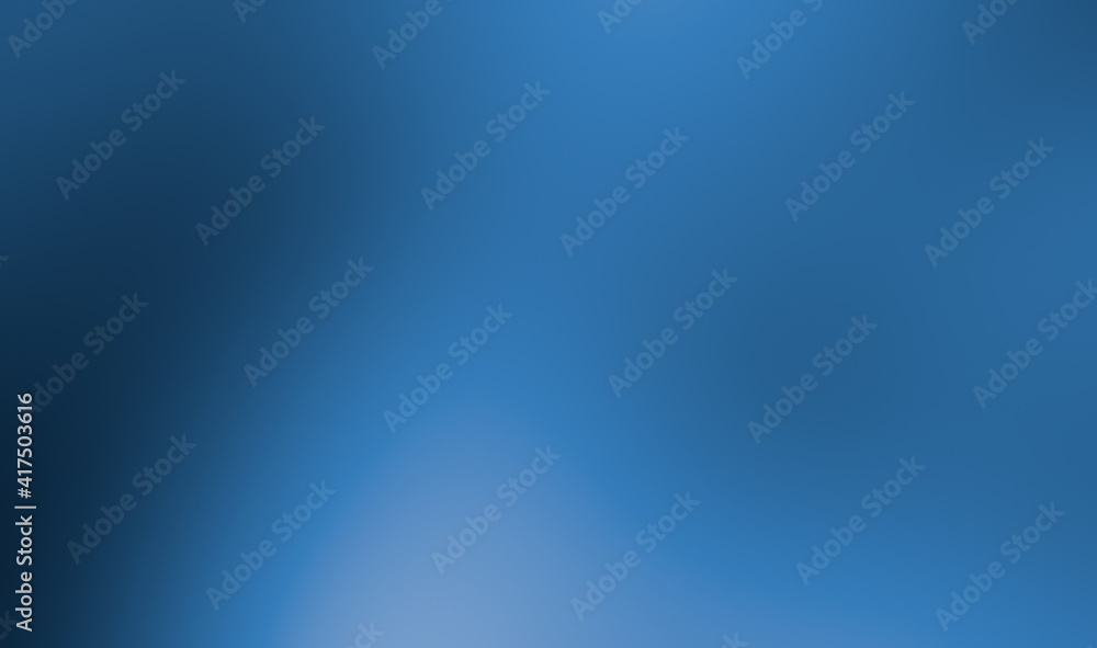 Obraz premium Blue abstract on smooth background.