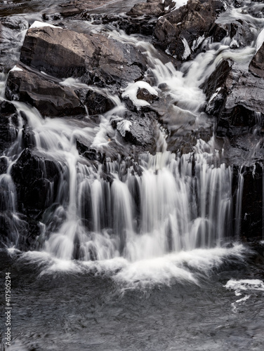 Waterfall in the mountains