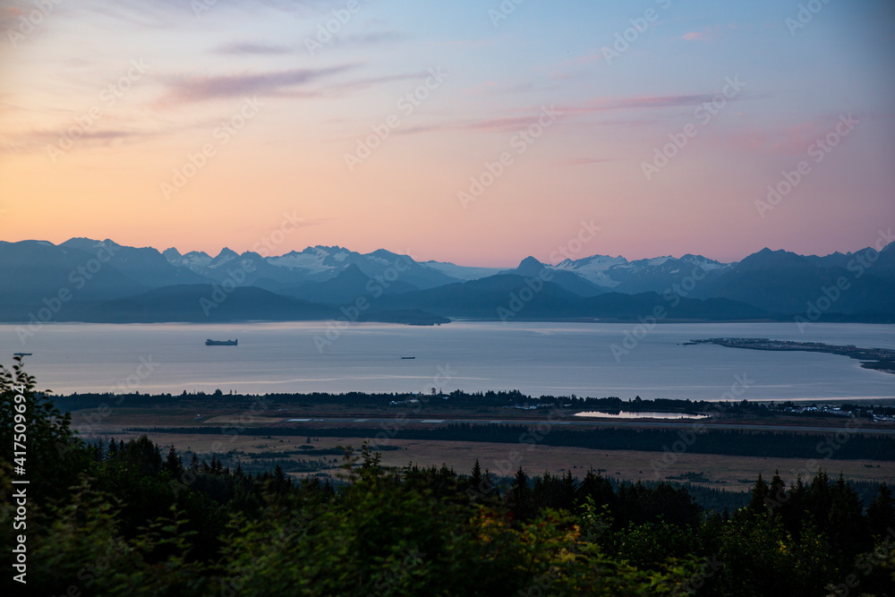 Homer, Alaska, Kachemak Bay, USA.