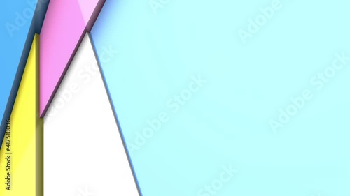 抽象的背景のトランジション（3回切り替え）