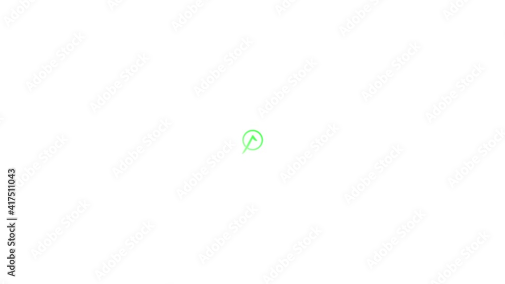 green check mark sign in green circle animation isolated on white background green check mark sign in green circle animation isolated on white background