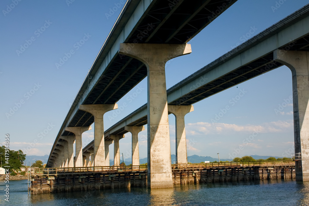 Bridge at Anacortes Island, Washington