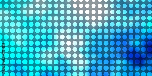 Light BLUE vector backdrop with circles.
