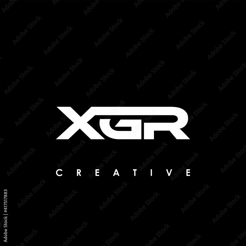 XGR Letter Initial Logo Design Template Vector Illustration XGR Letter Initial Logo Design Template Vector Illustration