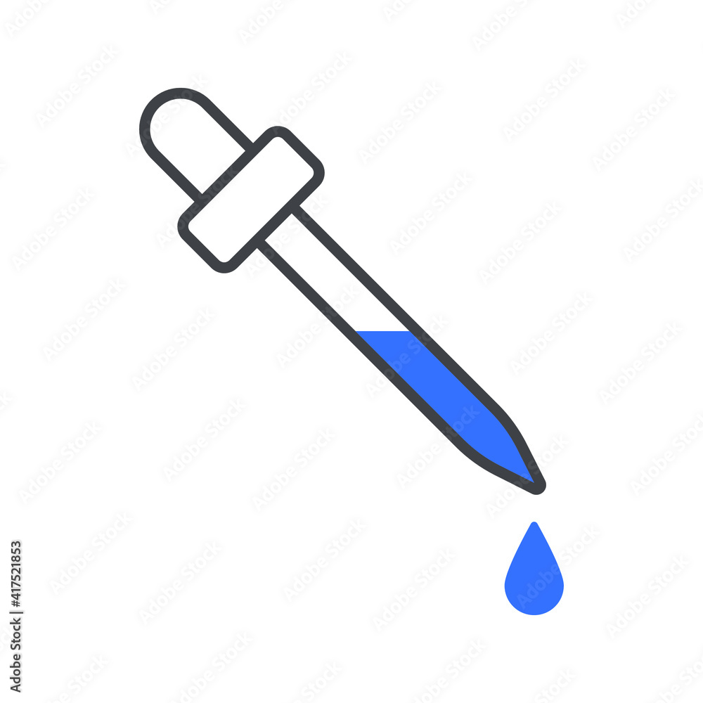 dropper icon. Pipette icon. Medicine dropper sign. vector illustration dropper icon. Pipette icon. Medicine dropper sign. vector illustration