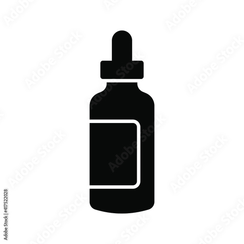 dropper icon. Pipette icon. Medicine dropper sign. vector illustration
