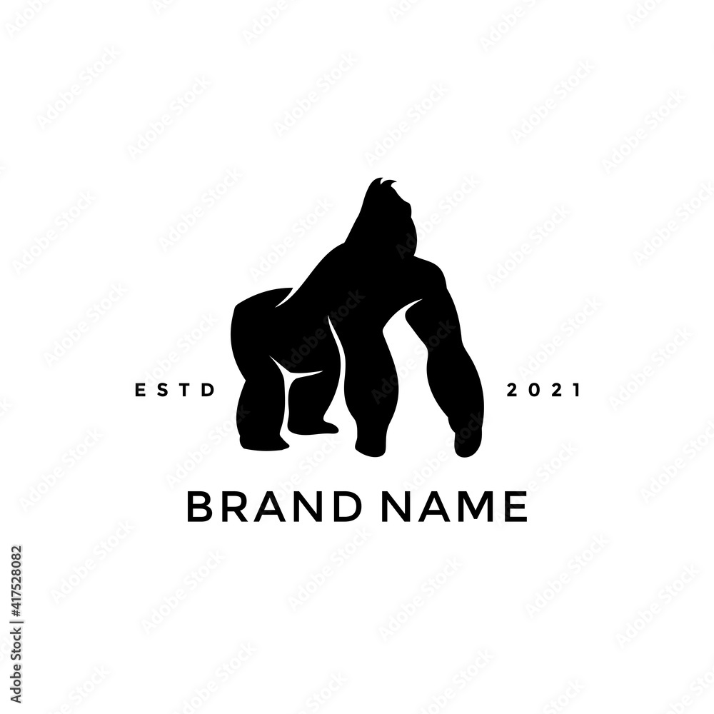 Obraz premium Gorilla logo