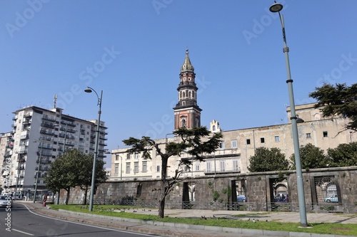 Napoli - Scorcio del Santuario dal Castello del Carmine photo