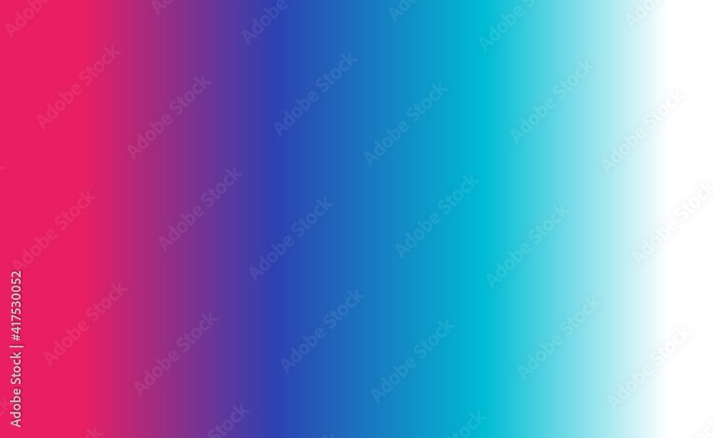 Gradient background with four colors,  red, blue, light blue, white. smooth gradation. suitable for backgrounds, web design, banners, illustrations and others.