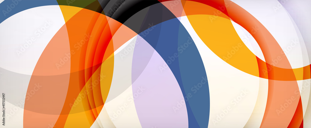 Ring geometric shapes, o letter repetition wallpaper. Abstract background for business or technology presentations, internet posters or web brochure covers Ring geometric shapes, o letter repetition wallpaper. Abstract background for business or technology presentations, internet posters or web brochure covers