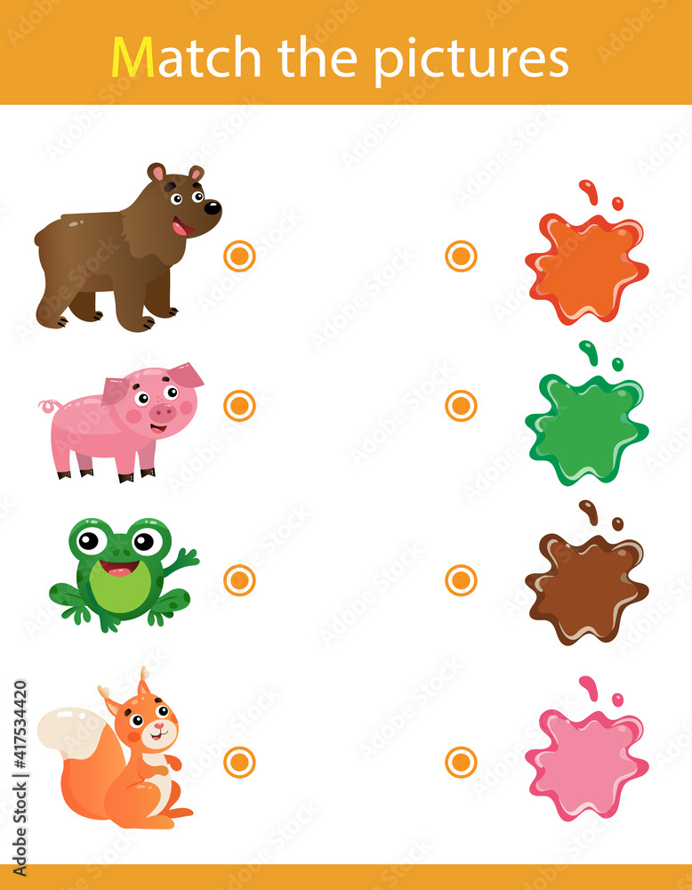 Kids' Puzzles: Pairs Game