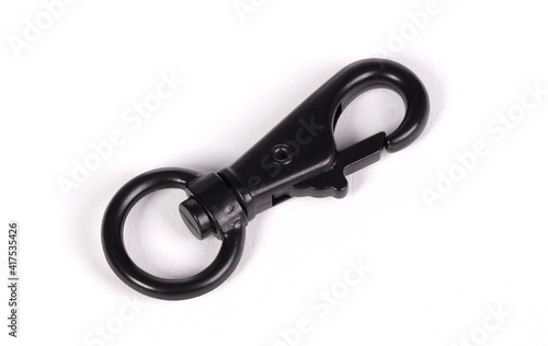 Snap clasp hook trigger belt clip