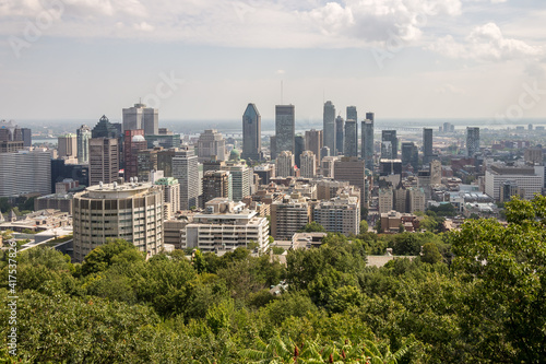 landscape In Montreal in Canada