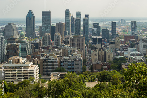 landscape In Montreal in Canada