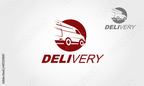 Delivery Vector Logo Template. This logo delivers great quality and luxury logos for every taste and needs. 