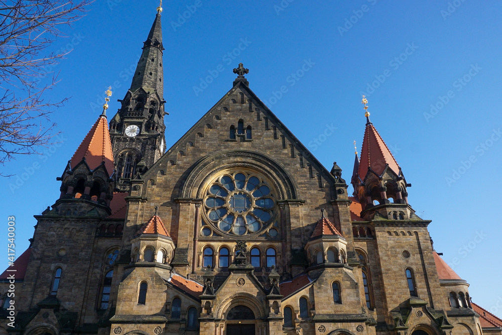 Fototapeta premium The garrison church St. Martin in Dresden