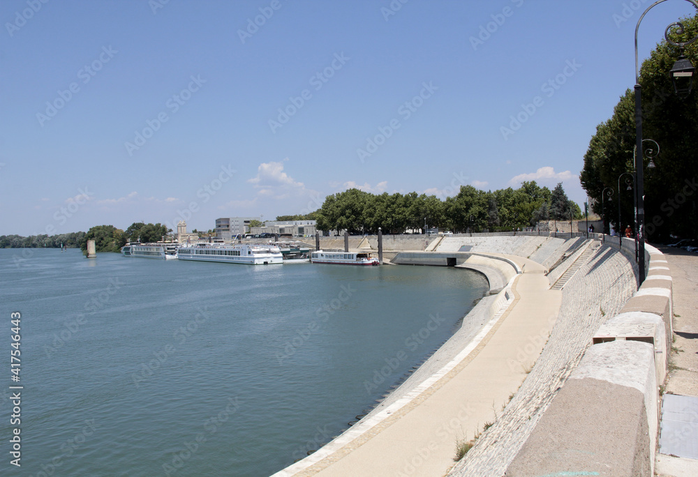 Obraz premium quai du Rhône
