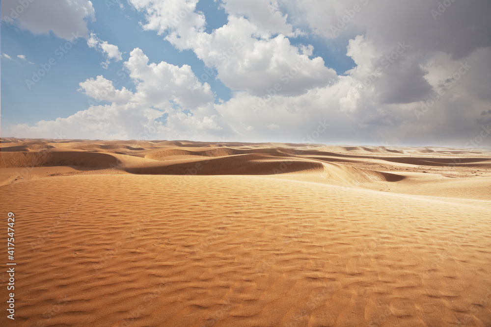 Naklejka premium Sand desert