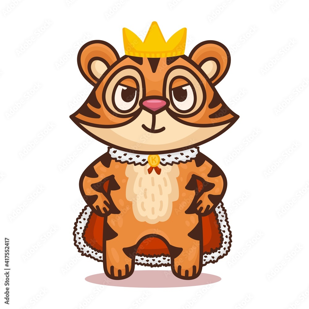 Tiger cartoon character