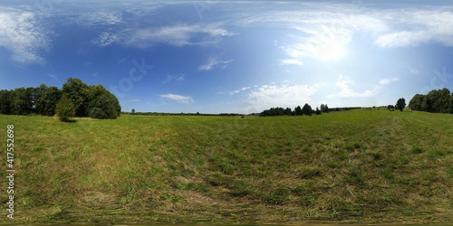 Countryside Village HDRI landscape, 360 degree panorama © Ruchacz