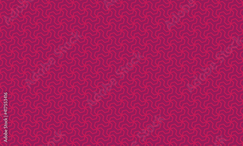 和柄 捻じ麻の葉文様 シームレスパターン 背景素材 紫