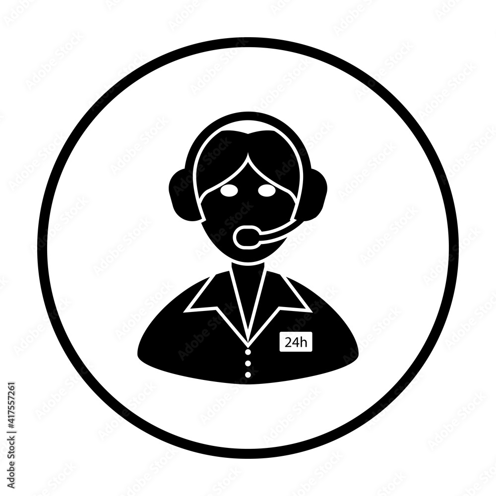 24 Hour Operator Icon