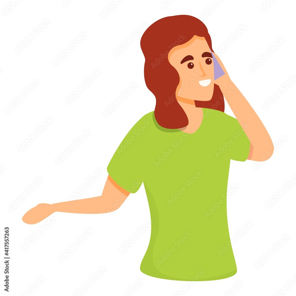 Phone calling icon. Cartoon of phone calling vector icon for web design isolated on white background Phone calling icon. Cartoon of phone calling vector icon for web design isolated on white background