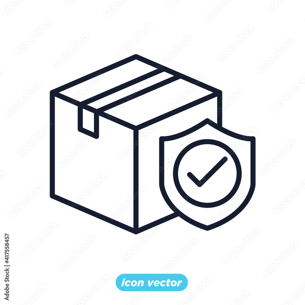safe packaging icon. delivery shipping symbol template for graphic and web design collection logo vector illustration safe packaging icon. delivery shipping symbol template for graphic and web design collection logo vector illustration
