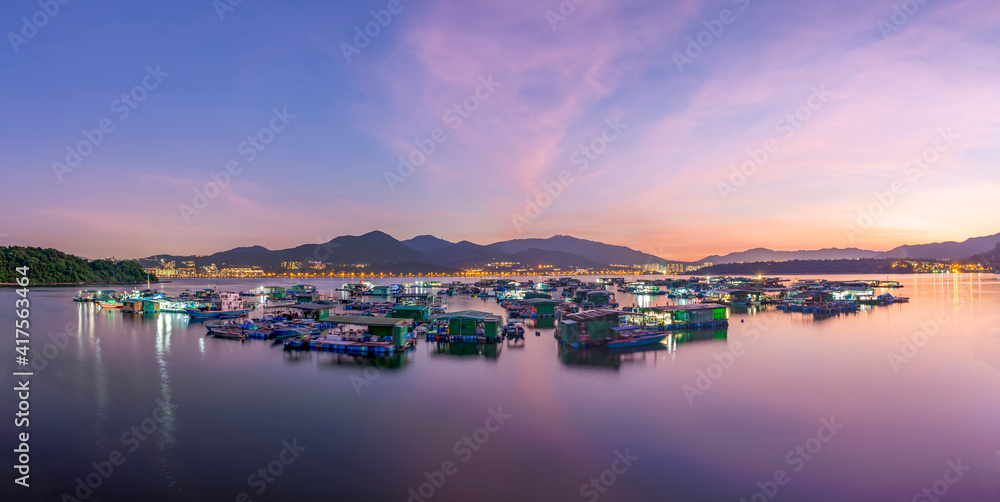 San Mun Tsai fishing village, New Territories, Hong Kong