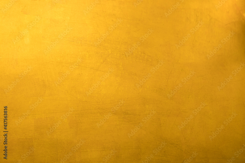 Gold wall texture use for background