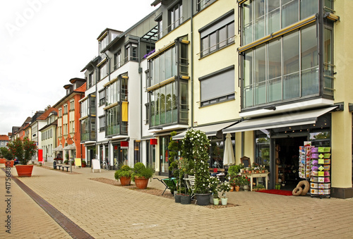 Karlshrasse in Friedrichshafen. Germany