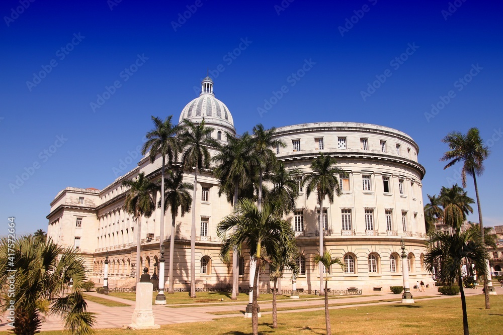 Havana - Cuba National Capitol. Havana city, Cuba.