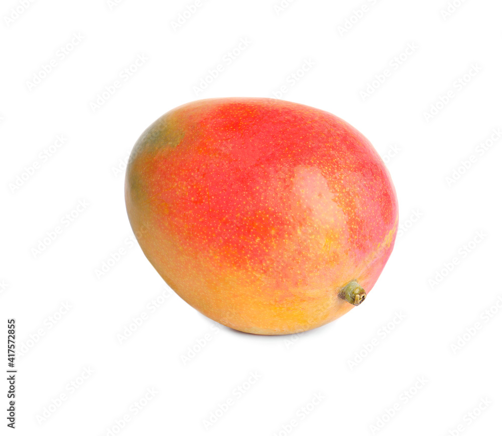 Delicious ripe juicy mango isolated on white Delicious ripe juicy mango isolated on white
