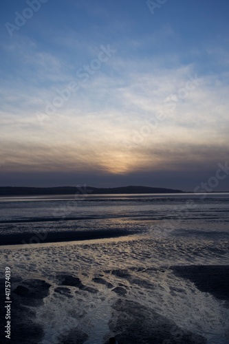 Sunset over Wales 