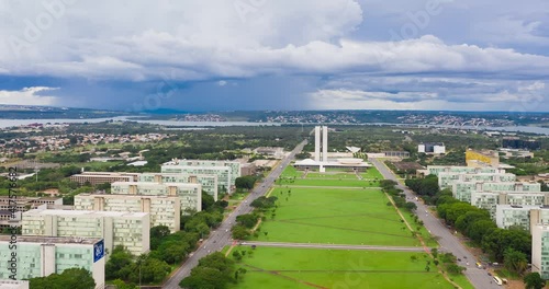 Brasilia DF, esplanade of ministries in the Federal District, Brasilia, Brazil, elections in brazil