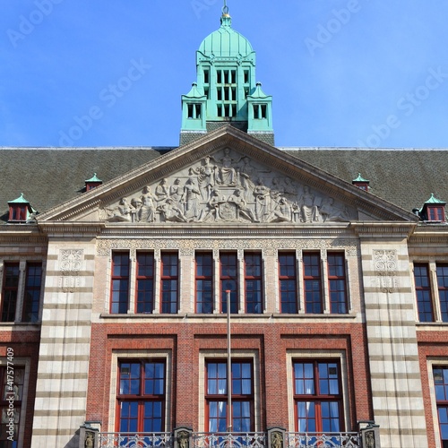 Canvas Print Amsterdam Stock Exchange